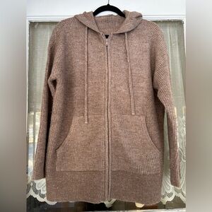 Women’s Brown Hooded Sweater